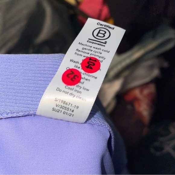 Athleta Brooklyn Ankle Pants in Periwinkle Size 24 - Picture 9 of 11